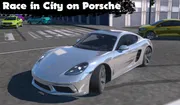 Race in City on Porsche